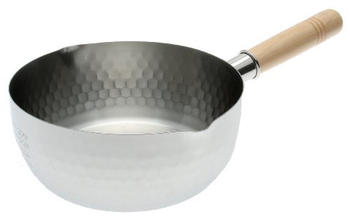 Kotobuki 410-150 Japonais Traditionnel en Acier Inoxydable Yukihira Casserole, Medium