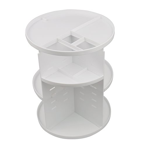 St.Oswalds Rotating Kosmetik Organizer Tower für Make UP Aufbewahrungs JY002 (Weiß) - 4