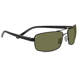 Serengeti San Remo Gafas, Unisex adulto, Negro (Satin Black), M/L