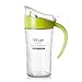 Produktbild TianranRT Öl Dose Grün Acryl Europäische Olive Öl Dose Flasche Essig Spender Soja Lagerung Topf 620ml (Grün)