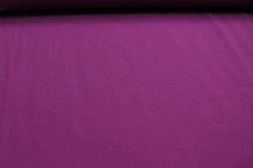 Stoff / Kinder/ Meterware / ab 25cm / beste Jersey Qualität / Jersey uni Farbe violett