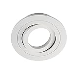 aro foco empotrable Taladro: Ø80 mm (agujero encastre techo)