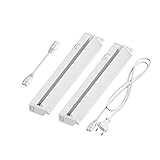 Mit Ein- / Ausschalter ledscom.de LED Unterbau-Leuchte LIWO 35cm, schwenkbar, 400lm, weiß 2er Set