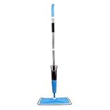Absorción de agua: 20s-30s GAOJIAN 2 Colores Multifunción Spray Agua Pulverizador Mop Lavar a Mano Plato Mop Hogar Piso De Madera Azulejo Cocina Limpieza , days blue