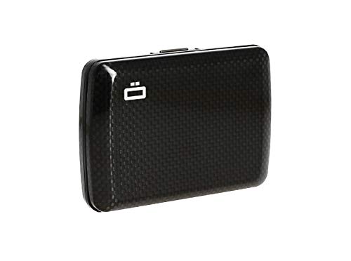 Ögon SV2-Carbon Tarjetero Stockholm V2 Wallet Fibra de Carbono Resistente al Agua Cerradura de Acero