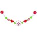Heimess Pram Chain Heart with Clips
