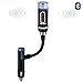 Produktbild Cootree® F33 drahtlose Bluetooth FM Transmitter, Multifunktions-Kfz-Einbausatz mit Freisprechen, Musik Controlling, Radio Adapter und USB-Ladebüchse für Smartphone, iPhone, iPad