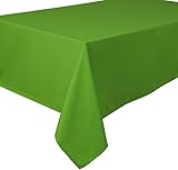 Disponible en 14 colores Mantel antimanchas, poliéster, rectangular 140 x 240cm Verde