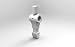 Produktbild Ullrich-Sport Tischfussball Kicker Figur 'Soccer Pro mit Gewicht - weiss'