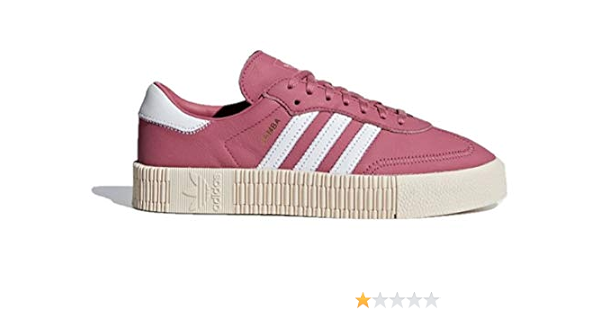 adidas sambarose white linen