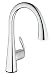 Produktbild Grohe Zedra Touch 30219001 Küchenarmatur Elektronische Spültischbatterie chrom