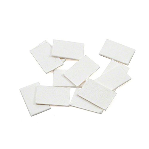 TOOGOO(R)12pcs Hoja Anti-niebla Impermeable Prueba de humedad Los insertos de Recicle para DV camara de Deporte Gopro HD Hero 4 3 + 3 2 1