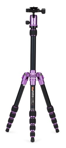 MeFoto A0350Q0P BackPacker Kompakt Stativ kit 0 in Aluminium lila