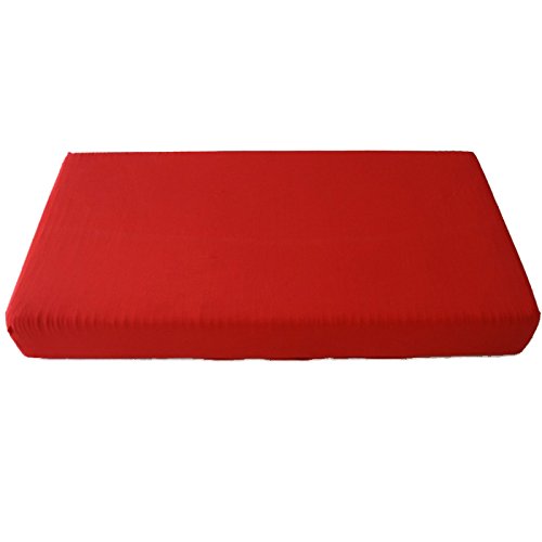 Preisvergleich Produktbild NatureMark Bettlacken Boxspringbett Wasserbett Rot Jersey Spannbettlacken 180x220 Spannbetttuch 180 x 200 / 200 x 220 cm