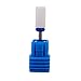 inkint 2.35mm Shank Flat Top Electric Nail Drill Bit Electric Drill Manicure Machine Accessory Tools for Natural or Artificial Nail Design (Blue)