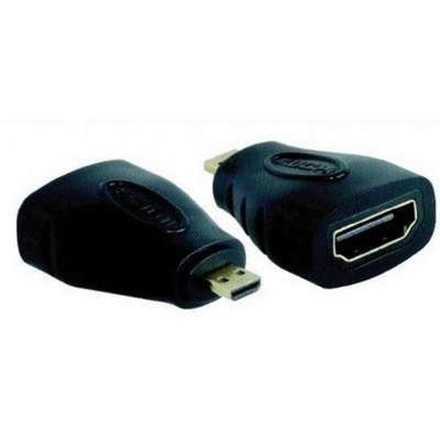 sumo:mobile HDMI-D Micro Adapter auf HDMI-A 19pin Adapter Micro HDMI (Type D) auf HDMI (Type A) kompatibel mit BlackBerry Playbook