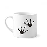 DIYthinker Huellas de la Rana Silueta Animal Protege la Taza del café con Leche de Animales...
