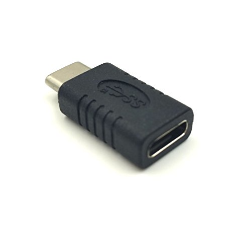 maxhood USB C Typ C männlich zu weiblich Adapter, gerade Tiny usb-c USB 3.1 der U89 Stecker auf Buchse Verlängerung Adapter für Laptop & Tablet & Handy (USB C M/F) - 3