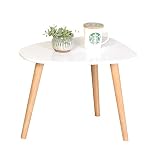 √1: Material: la madera de álamo tiene una superficie lisa y se apoya en una pata de la mesa. Es duradero y no se daña fácilmente. La mesa de café tiene una superficie lisa, un aspecto hermoso, un rendimiento duradero y protección del medio ambiente.