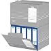 Produktbild Elba 10 x Archiv-Box tric für Ordner 455x355x320mm Wellpappe grau/weiß