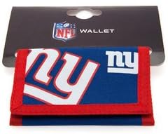 New York Giants Nylon Wallet Official Merchandise