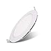 Produktbild Magosca Europäische Ultradünne Runde Eingebettete Integrierte Downlight-hohe Helligkeit Kein Röhrenblitz 3W / 6W / 12W LED Vertiefte Scheinwerfer Aluminiumweiß-Verkleidungs-Deckenleuchten Art