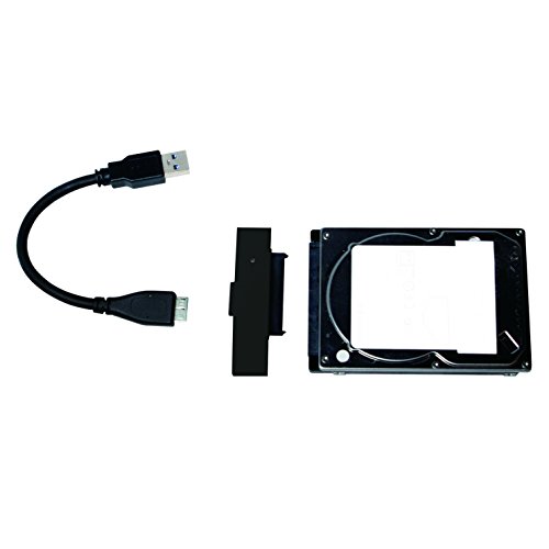 LogiLink USB 3.0 6,4 cm (2,5 Zoll) SSD/HDD Gehäuse, Leder-Design - 7
