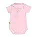 Steiff Baby-Girls 0008683 1/2 Sleeves Bodysuit, Barely Pink, 0-3 Months (Manufacturer Size:56)
