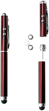 KlickaDeal® Multi-functional Stylus Pen LED Torch Pen UV Light for any 7 6 6plus 5SE Compatible With Smartphone Capacitive Touchscreen Smart Phone PDA Tablet PC Apple iPhone 5S 5 4S 4 iPad Air iPad 2/iPad Mini 4 Galaxy S7 Edge S7 S6 S5 S2 S3 S4 S3 mini S4 mini Galaxy Note 3 4 5 6 Alcatel One Touch Pop C7/Sony Xperia/Nokia Lumia 630 LG Google Nexus HTC Huawei Samsung Galaxy Tab 4/Acer Iconia/Asus, red
