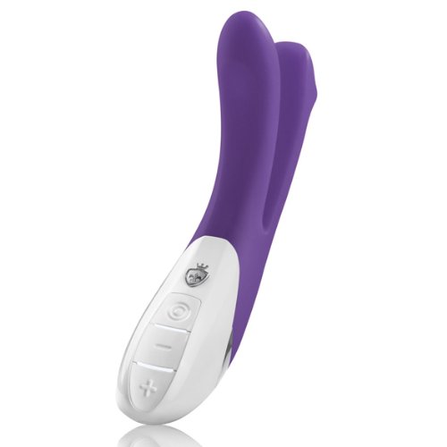 Preisvergleich Produktbild Mystim Silikonkörper gut wiederaufladbarer Vibrator blau aparte