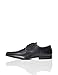 FIND Herren Derby-Schuhe mit Nähten, Schwarz (Black), 43 EU