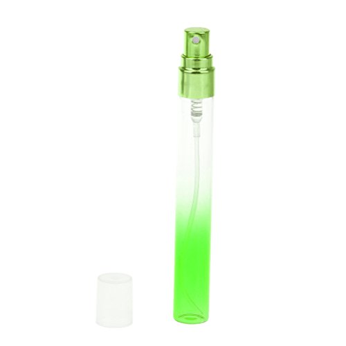 10ml Mini Leere Reise Tragbaren Glas Sprühflasche Duftstoff Zerstäuber Sprühflasche Flasche - Grün