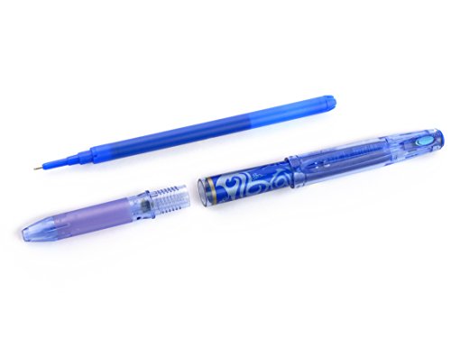 Pilot 2264B3 – Frixion Tintenroller Point Promotion 3 Stück schwarz, blau, rot + 1 Stift gratis (Farbe nicht wählbar) - 7