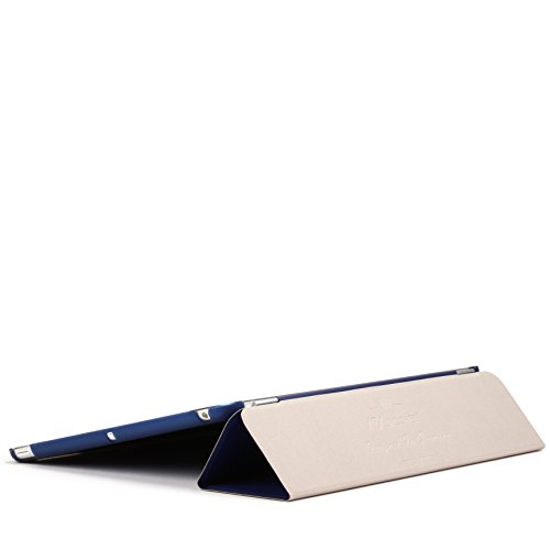 Original Urcover® iPad Air 2 ( 2014 Version – 6.Generation) Smart Cover Case Etui Schutz Hülle mit Sleep/Wake & Ständer Funktion inkl. Displayschutzfolie und weiteres Zubehör – Dunkel Blau - 4