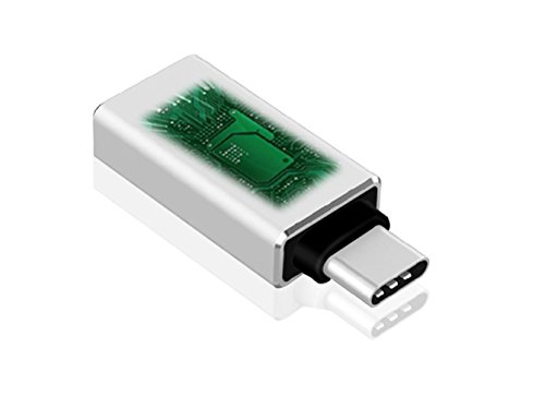 Type C Adapter USB-C 3.1 Typ C Stecker auf USB 3.0-Buchse Adapter für MacBook Chromebook Pixel, Nokia N1, Nexus 5X / 6P, and More (grau) - 4