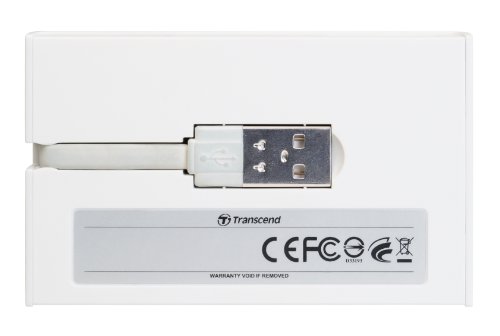 Transcend Hi-Speed externes Kartenlesegerät mit 3 USB Hubs weiß - 3