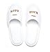 Price comparison product image Hotel Slippers for Guests – White (Kopf Hoch)