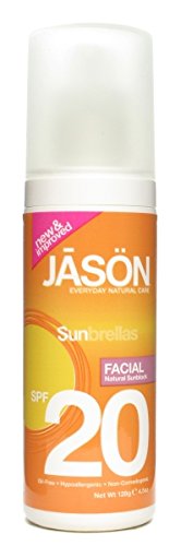 Jason Natural Products Facial Sunblock SPF#20 133 ml