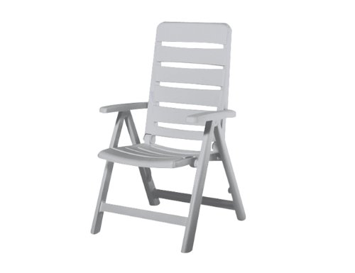 Kettler Klappsessel, weiß