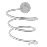 Höhe: ca. 13,5 cm / 5,3 Zoll D DOLITY Hochwertig Haartrocknerhalter Fönhalter Fön Halterung Glätteisenhalter aus Edelstahl, Praktische und Ideale Aufbewahrung zur Fön, Zahnbürste, Haarbürsten usw.