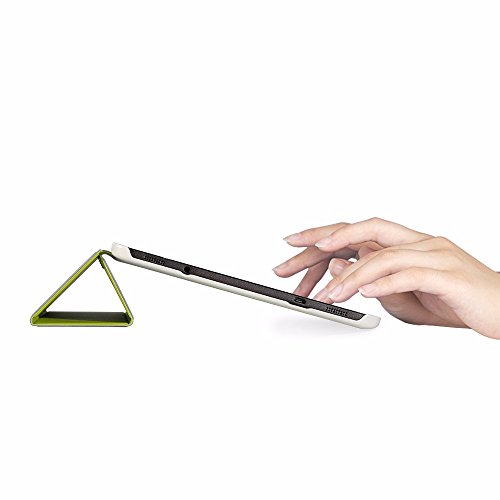 EasyAcc Samsung Galaxy Tab S2 9.7 Hülle Tasche mit M-Standfunktion Auto Wake up Sleep PU Leder hüllen für Samsung Galaxy Tab S2 (9.7 Wi-Fi ST810 / LTE SM-T815) Smart Cover mit Auto Sleep Wake up / Standfunktion (Grün, Kunstleder, Ultra Dünn) - 4