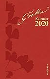 Goethe Kalender 2020 - Taschenkalender by 
