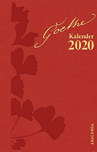 Goethe Kalender 2020 - Taschenkalender