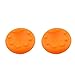 Produktbild 1 Paar Joystick Thumbstick Kappe Kappen für PlayStation 4 PS4 Controller Orange