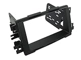 Mazda doble din fascia plate (negro)