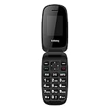 Teléfono Móvil con Tapa para Personas Mayores, Teclas Grandes, gsm Dual...