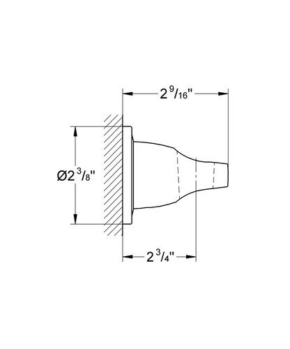 GROHE Handbrausehalter Ondus 27188000 - 10