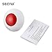 Produktbild SECRUI J009 Innensirene Wireless blinkende Sirene Alarm Horn Red Light Strobe Sirene Für GSM Home und Business Alarm Security - Weiß