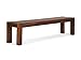Produktbild massivum Bank Monrovia 180x45x40 cm Palisander braun lackiert