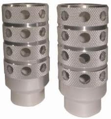 Massi – Stirrups (JG) Alu polished Pierced